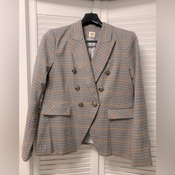 Autres Filles Women’s Checkered blazer size XL - Picture 1 of 5